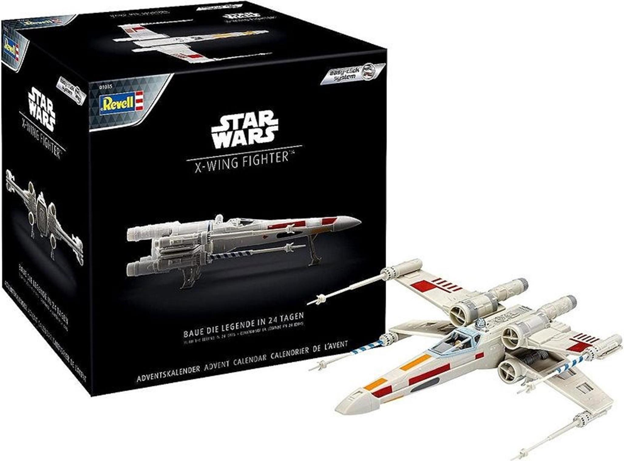 Revell - Adventný kalendár Star Wars X-Wing Fighter 1:57 01035
