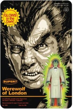 Super7 Werewolf of London ReAction Actionfigur Wave 02 Werewolf of London (Monster Glow) 10 cm 450