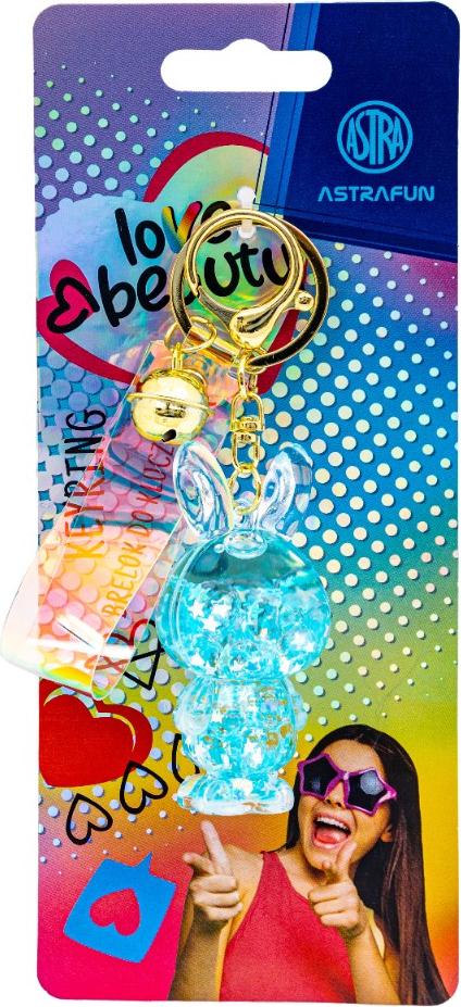 AstraFun Metall-Schlüsselanhänger mit Flüssigkeitsfüllung Love&Beauty Astra undefiniert