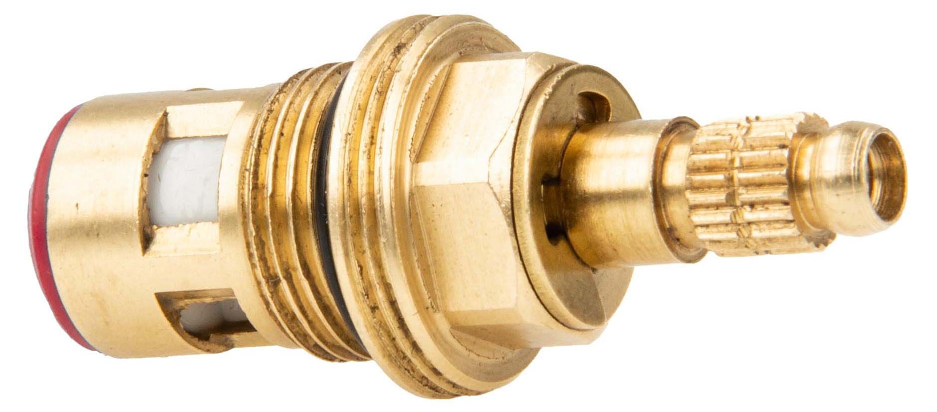 tecuro Keramik Oberteil Ventiloberteil 3/8 Zoll, 90°, linksschließend 25525