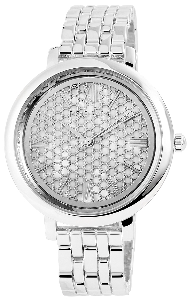 Excellanc Damenuhr mit Metallarmband 180522500043