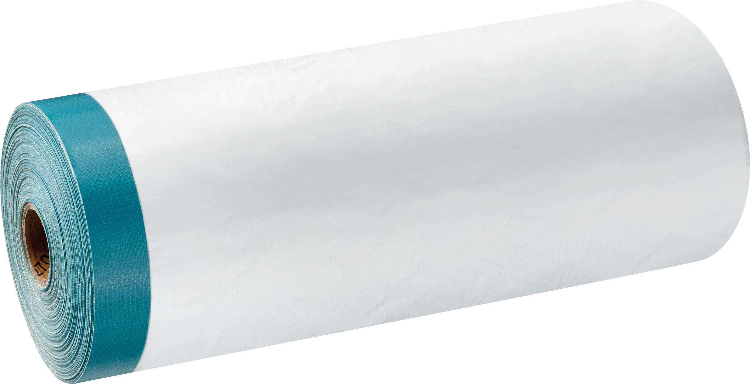 doitBau Abdeckfolie 270cm mit Gewebeklebeband UV stabil - Außen Abklebeband Folienklebeband Gewebe Masker Gewebeband Klebeband Abdeckband Malerfolie 2700mm