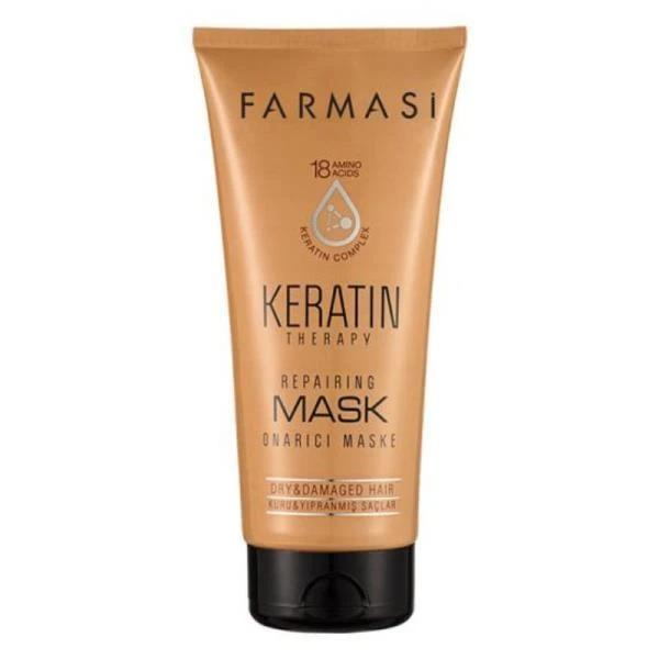 KBruShop Keratin Haarmaske 200 ml Farmasi– Intensive Haarpflege gegen Spliss & Trockenheit 3305.90