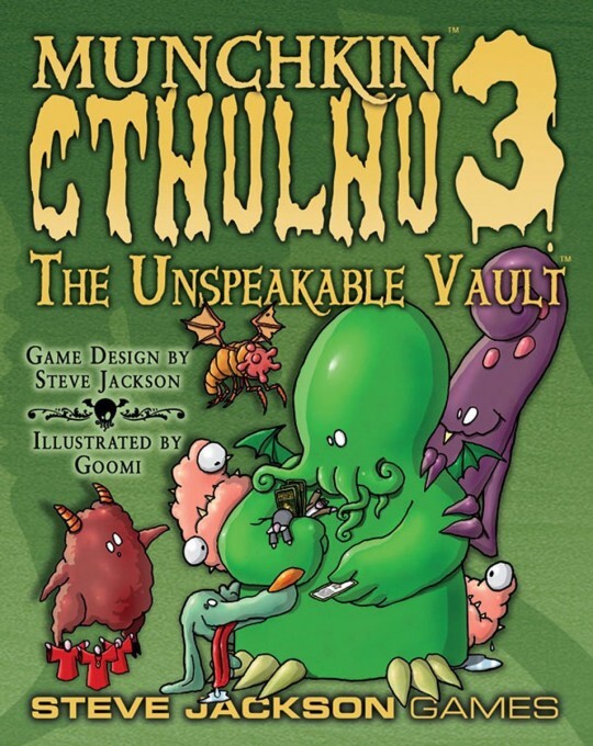 Steve Jackson Games Munchkin Cthulhu 3: Die unaussprechliche Schatzkammer SJG-1455