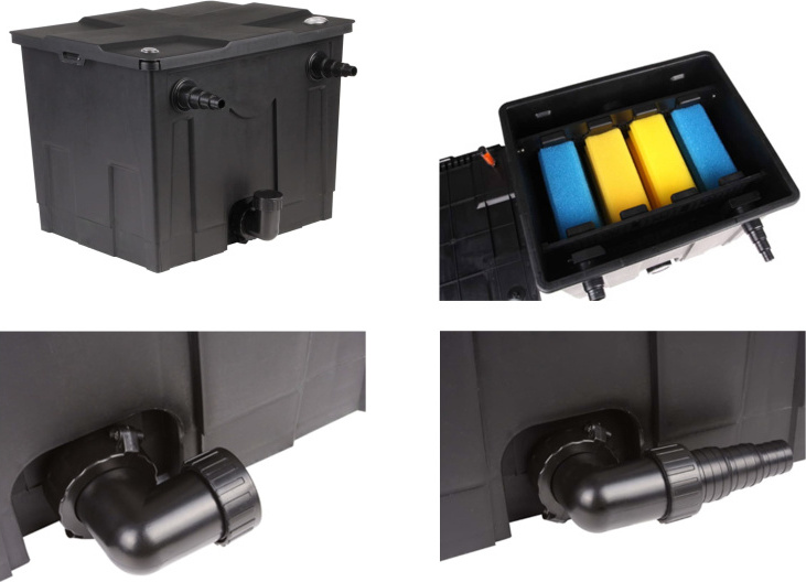 vidaXL Teichfilter 8000 L/h - -Teichfilter - Teichfilter - Biologischer Teichfilter - Biologische Teichfilter HL40520