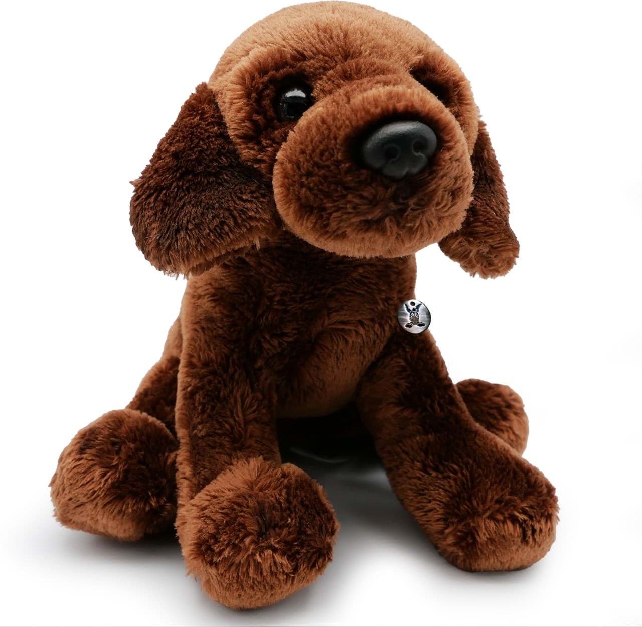 Kuscheltiere*biz Labrador Kuscheltier Hund Retriever braun Plüschtier Schnuffelhund LOTTA KT531830