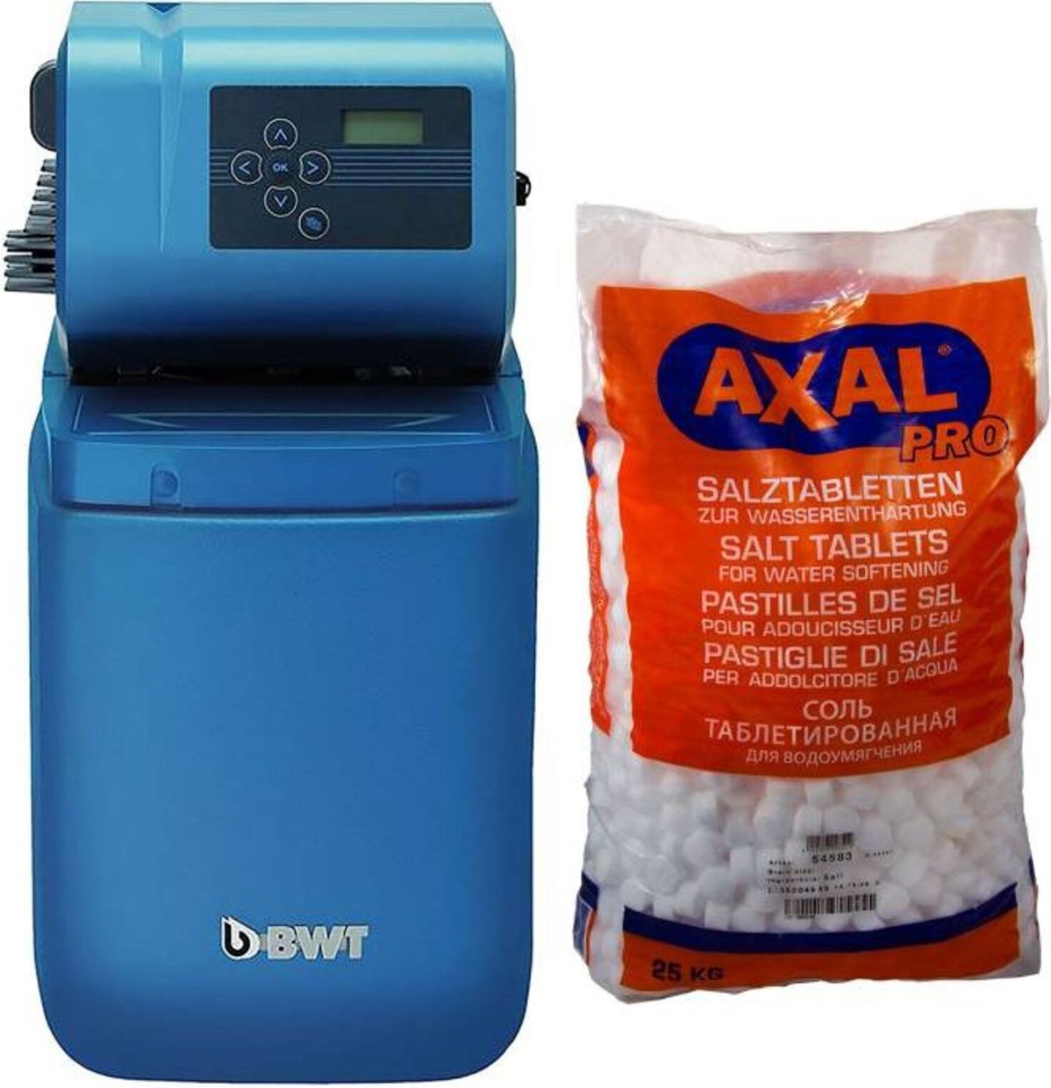 BWT Enthärtungsanlage AQA Basic Set 1 x 25 kg Salz 11350-S1