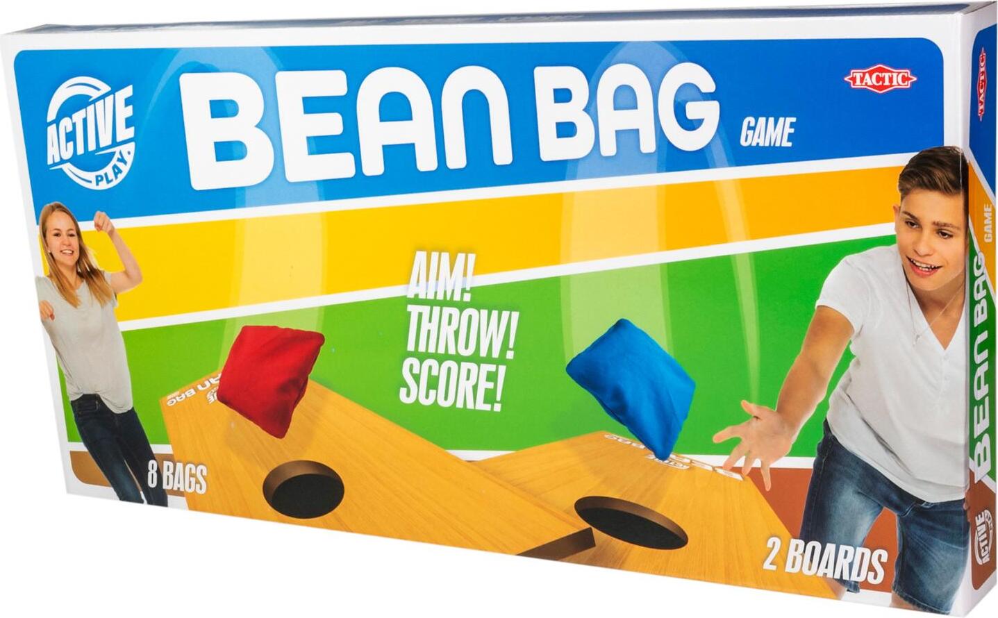Corn Hall Decathlon 12 Sacs Cornhole Colorés 11,5x8,5 Cm - Pour Jardin, Enfants Et Adultes - Avec Sac Rangement Jeu De Lancer