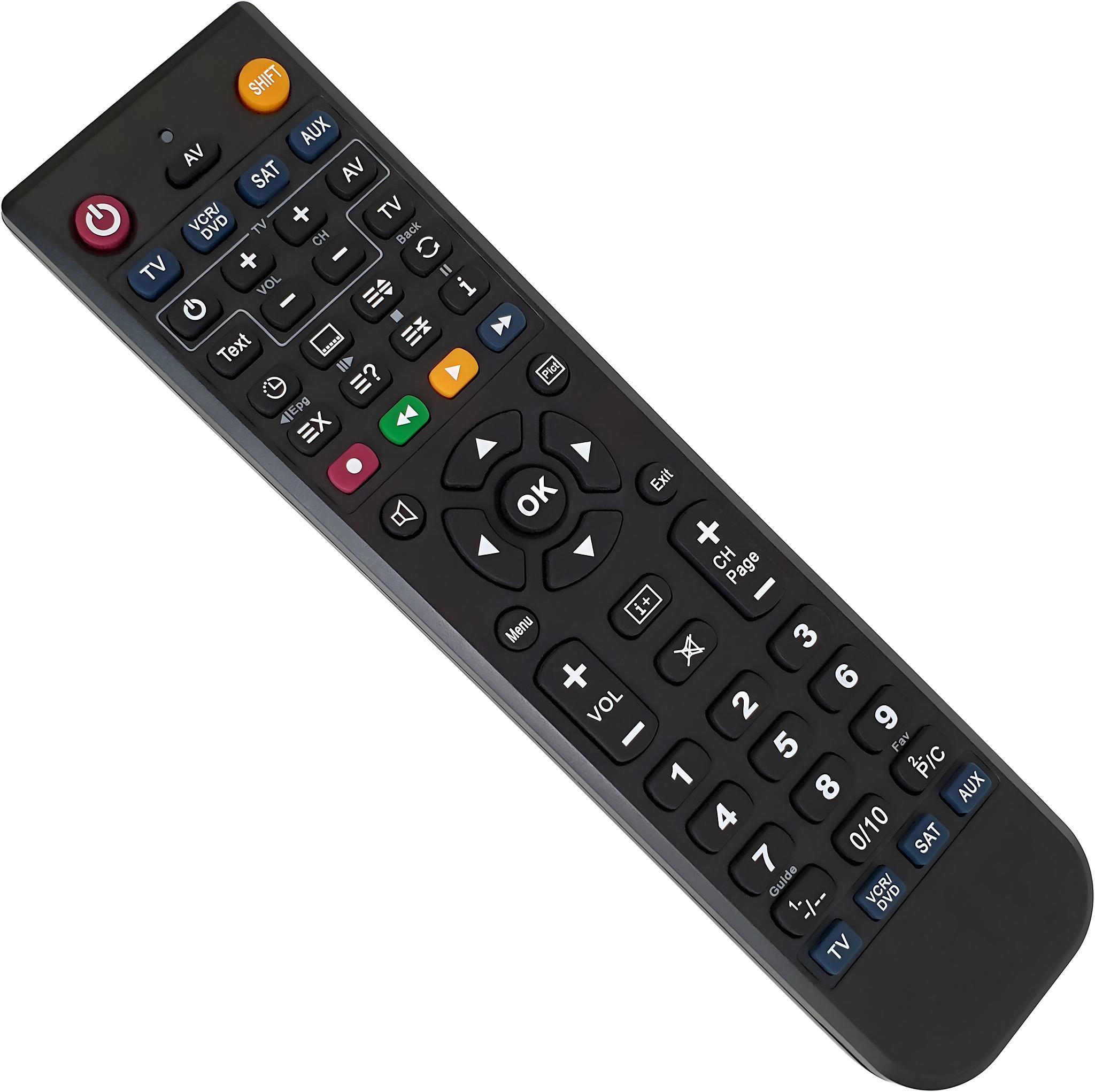 Tecion Ersatz Fernbedienung für Dyon LIVE 22 PRO | LIVE 24 | LIVE 24 PRO | LIVE 32 PRO | LIVE 40 PRO X | LIVE 40 PRO-X | LIVE 40 PROX | LIVE 43 PRO E-PFB-X000011