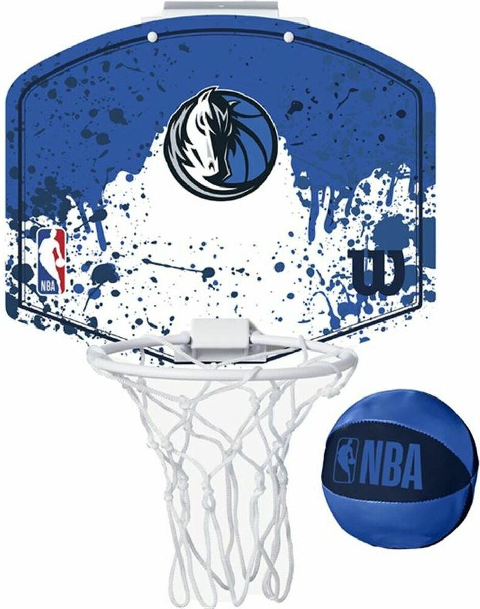 Basketballkorb Wilson Dallas Mavericks Mini Blau S6447450