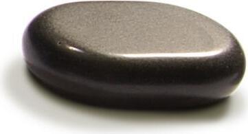 Master Massage Mittel Ovular Basalt Hot Stone Massagesteine 6.4cm x 4.6cm x 1.8cm