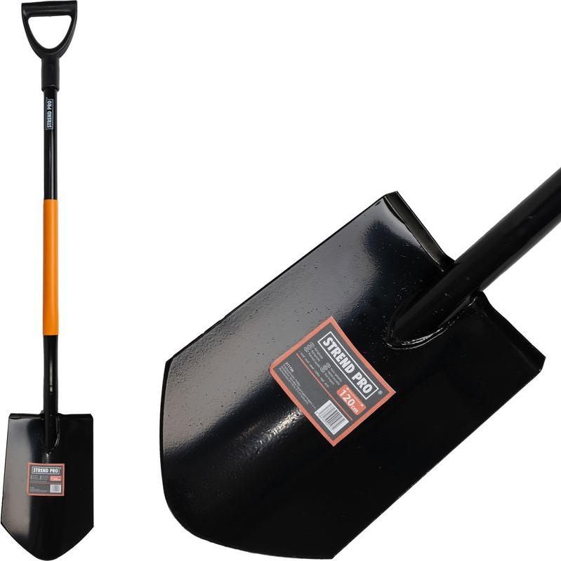 Spaten Strend Pro STYLER X03, spitz, Stahlstiel D