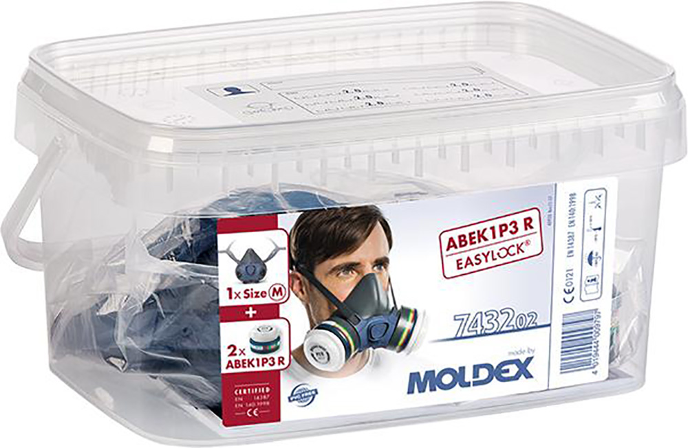 Moldex Atemschutzbox 7432 A1B1E1K1P3 R
