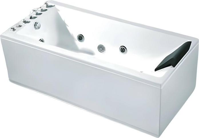 AEA Komfortwanne Massagewanne Luxuswanne Acrylwanne Hydromassagewanne 180x85 cm