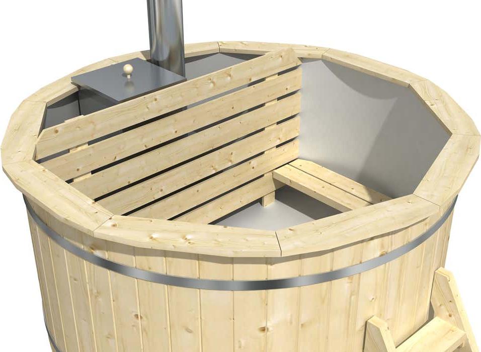 FinnTherm PVC Einsatz Bergen Ø 160 Zubehör aus Kunststoff in Grau