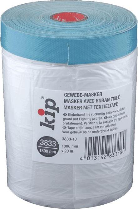 kip-tape Kip® 3833 Gewebe-Masker - Folienmasker 1800 mm 3833-18