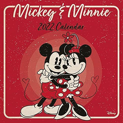 Kalendár 2022: Disney Mickey Mouse & Minnie Mouse