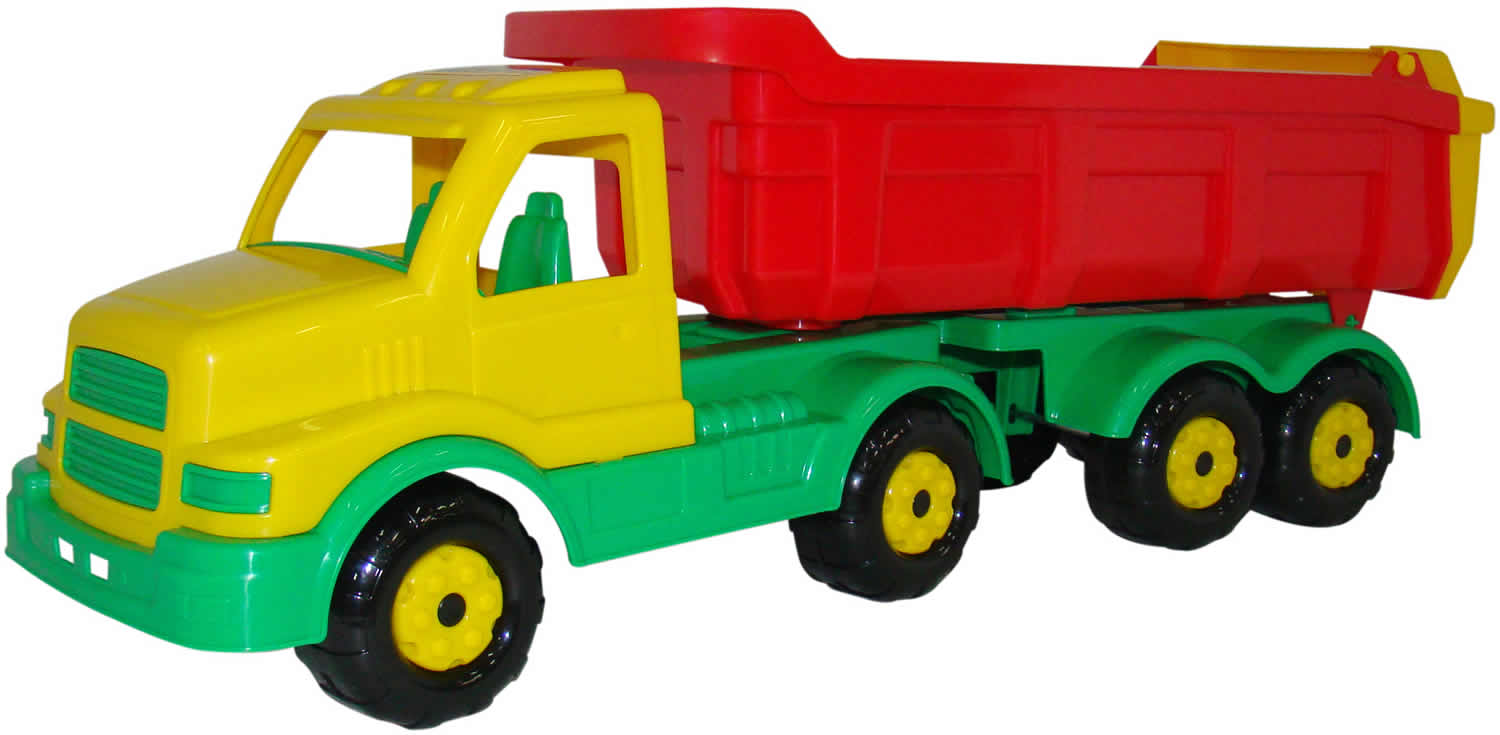 WADER Gigant Sattelkipper Kipplaster Lastwagen LKW Kipper 58 cm