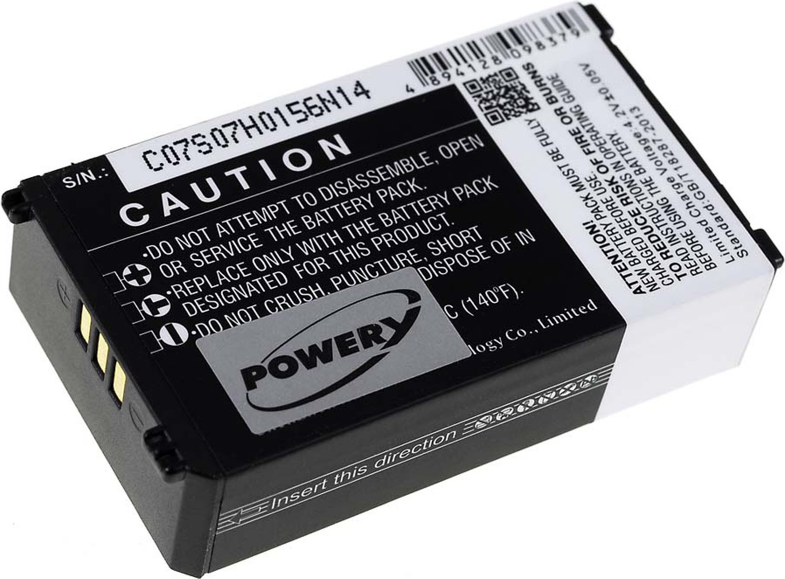 Powery Akku für Tritton Warhead 7.1 G1.84.TRI.1.1E