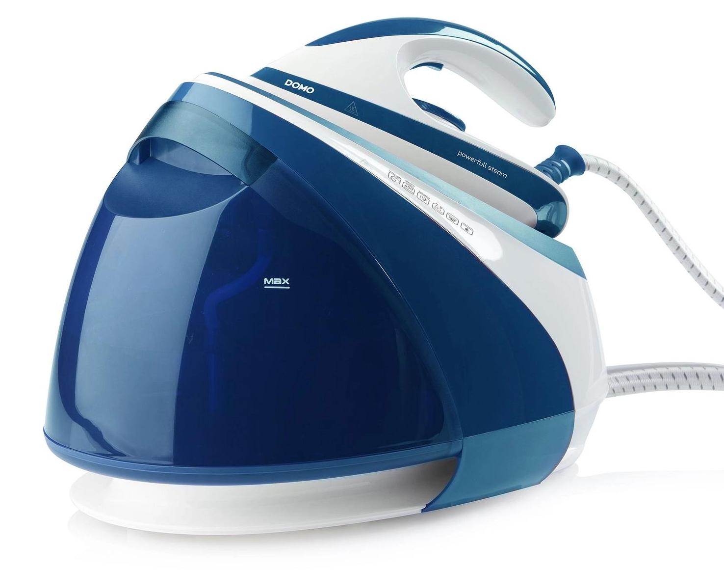 Domo DO1022S, 3000 W, 450 g/min, Keramik-Bügelsohle, 7,5 bar, 1,8 l, 160 g/min