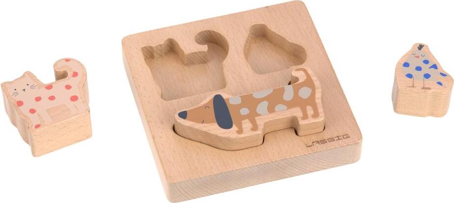 Lässig Puzzle - Holz - Little Mateys -100%