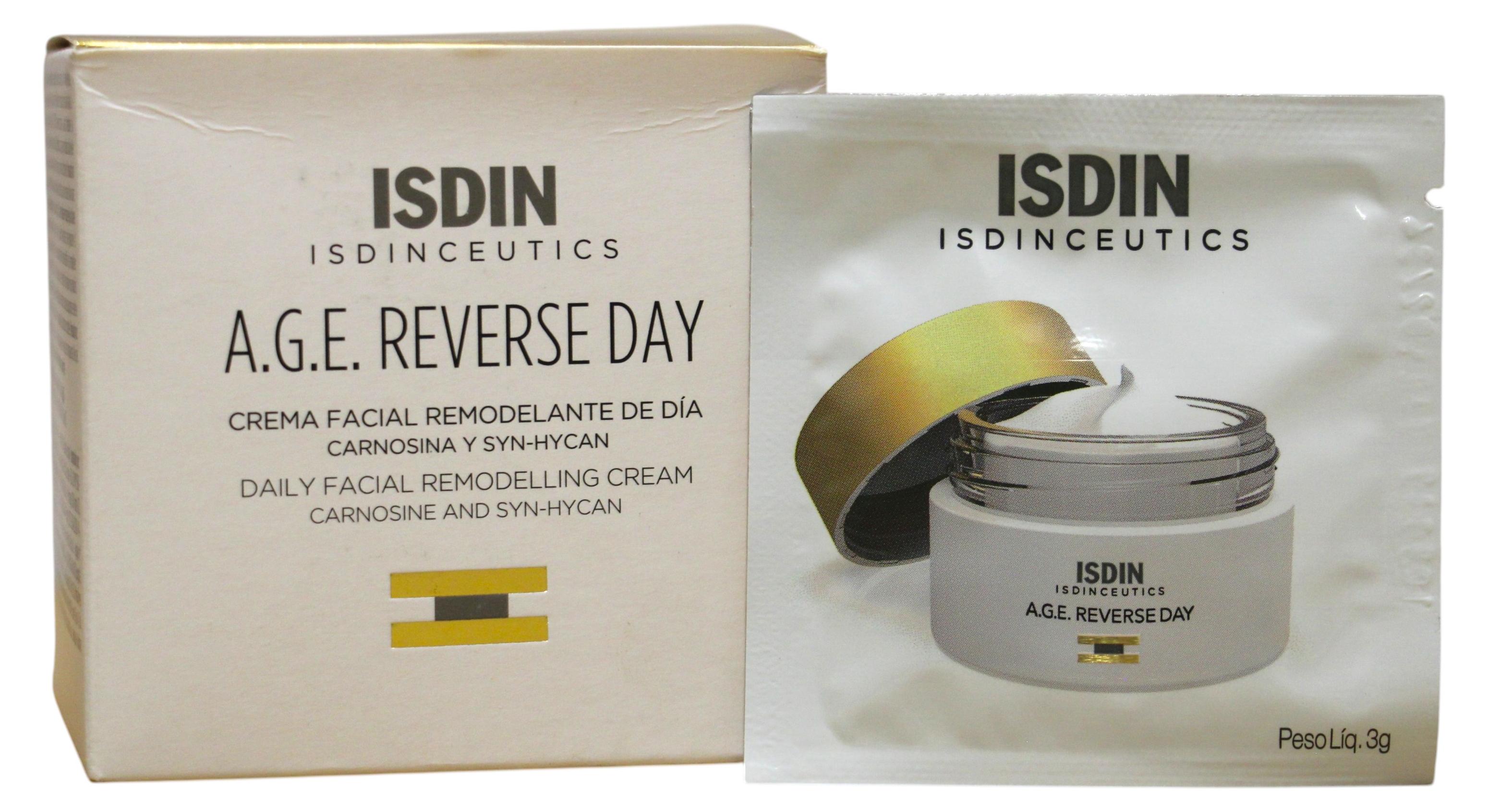 Setzen Isdin Isdinceutics Age Reverse Remodeling Tag Sahne Für das Gesicht 24 stk 3 ml *Muster