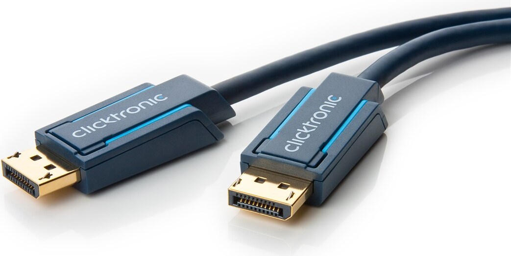 ClickTronic 40992 DisplayPort-Kabel 1 m Schwarz (40992)