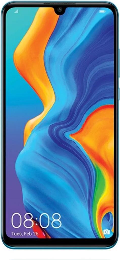 Huawei P30 Lite, 15,6 cm (6.15"), 4 GB, 128 GB, 24 MP, Android 9.0, Modrá