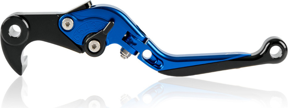 LTP Yamaha R1 Bremshebel, klapp- und einstellbar, blau, mit Teilegutachten, 2015>> G2-655C-QMBS