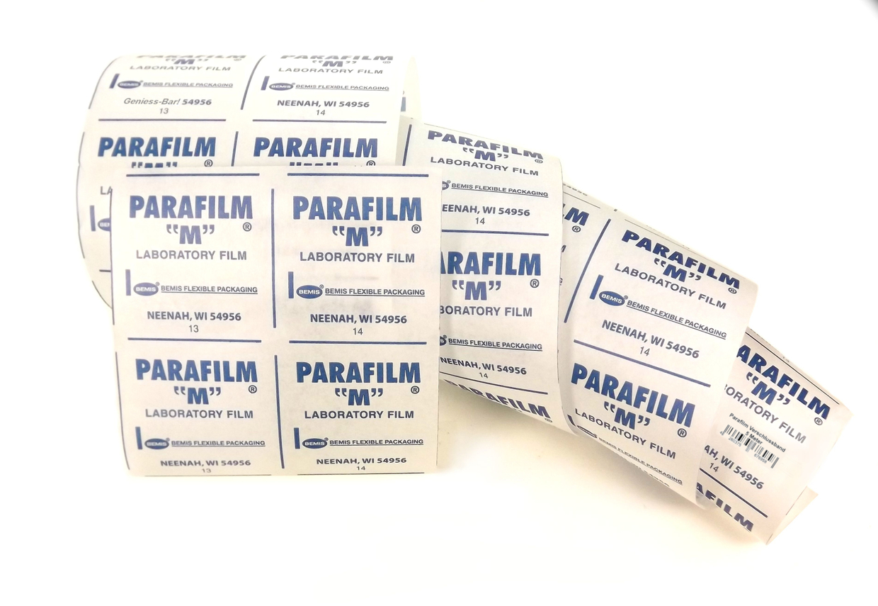 10 St.Verschlussband Parafilm 10x3 cm zum verschließen abkleben isolieren 