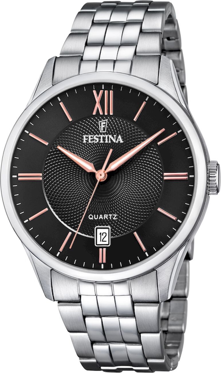 Festina F20425/6 Klasické pánske hodinky 43 mm 5ATM