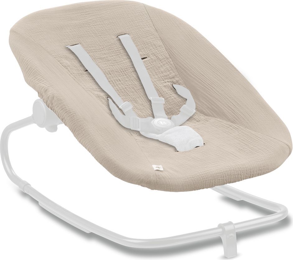 Hauck Hochstuhl Bouncer Bezug, Hülle, Beige, Baumwolle, Highchair Bouncer, Highchair Bouncer Eco, 490 mm, 660 mm 710838