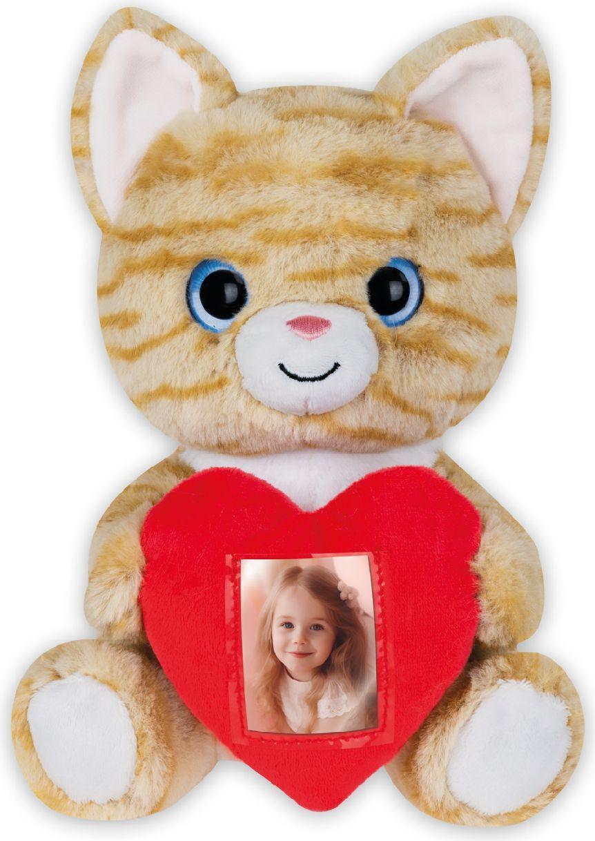 ZEP Katzen-Teddybär mit Herzrahmen 3,5x4,5 cm 16x13x23 cm DD567