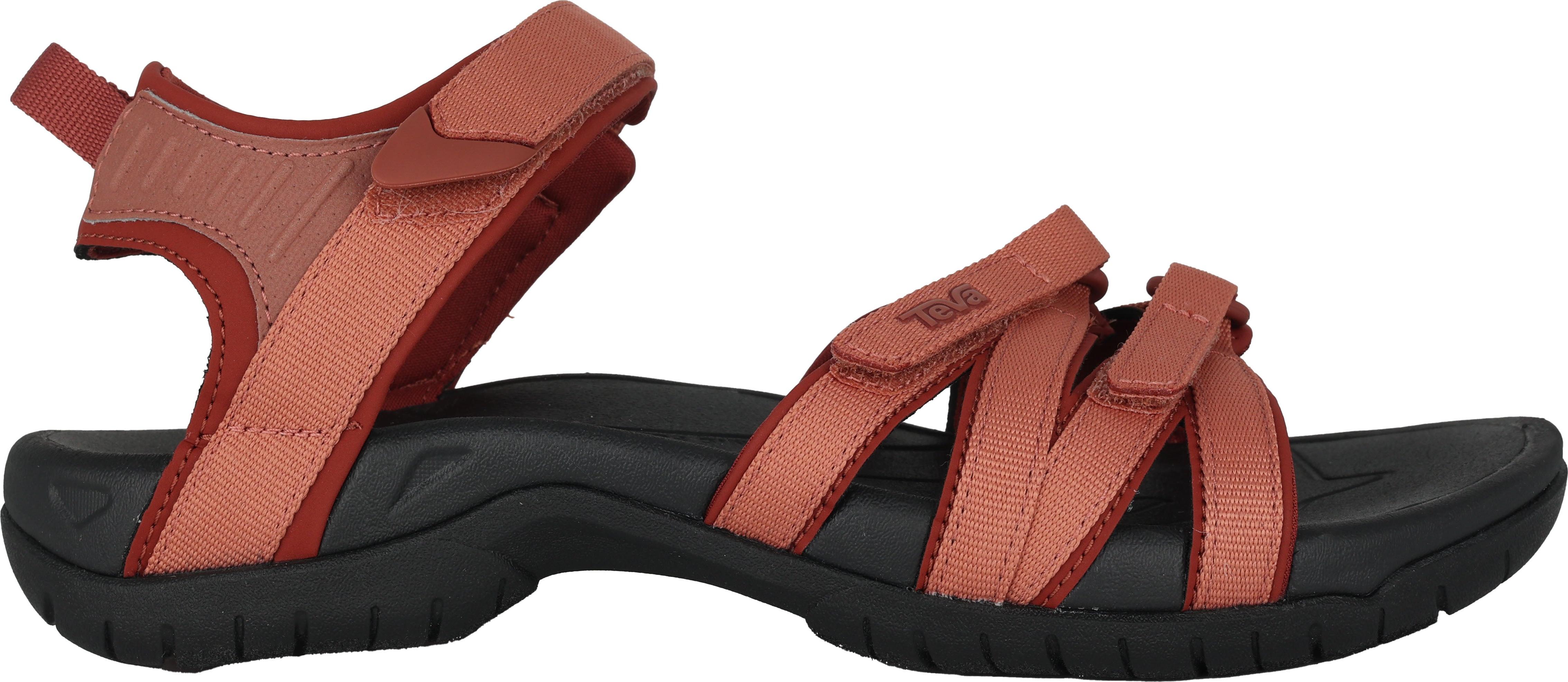 Teva Tirra Damen Sandale mit Klettverschluss, Fußgewölbestütze für leichte Wanderungen