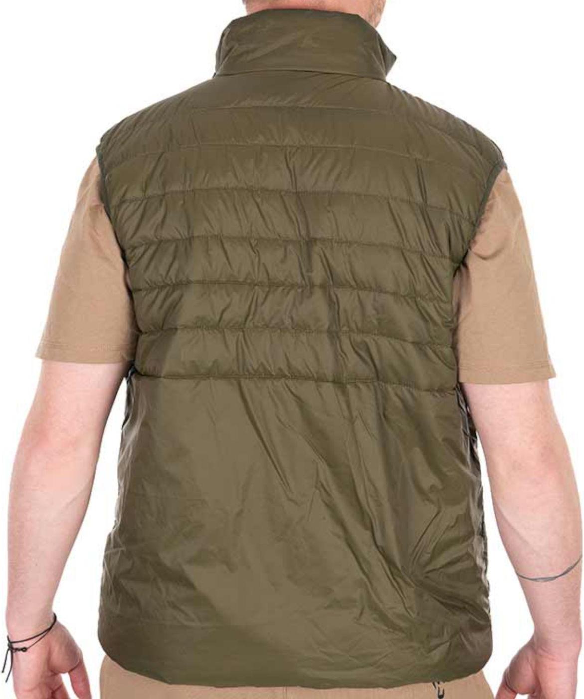 Fox Olive quilted 100 Gilet - Angelweste, Größe:XL CFX485