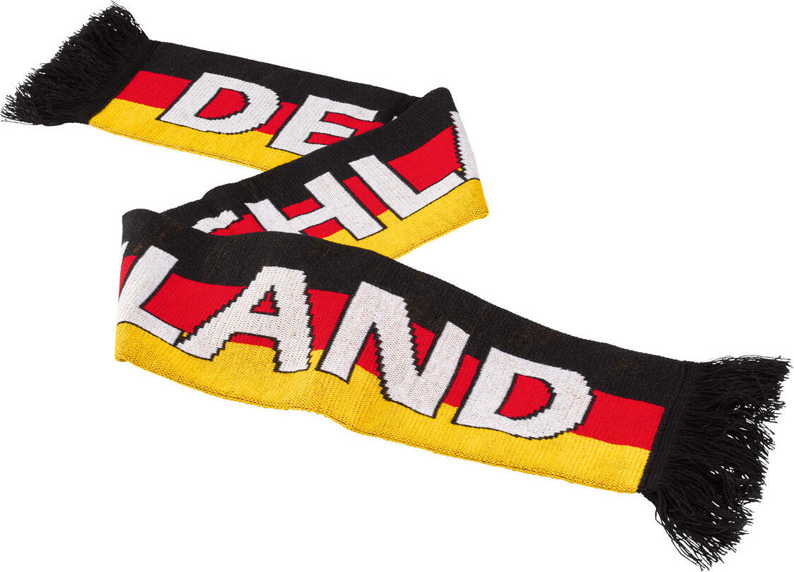 Amscan - Deutschland - Fanschal (145x15,5cm) Schal Europameisterschaft Weltmeisterschaft Fans 9900309