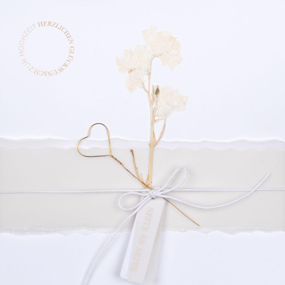 räder XL Hochzeitskarte "Seite an Seite"