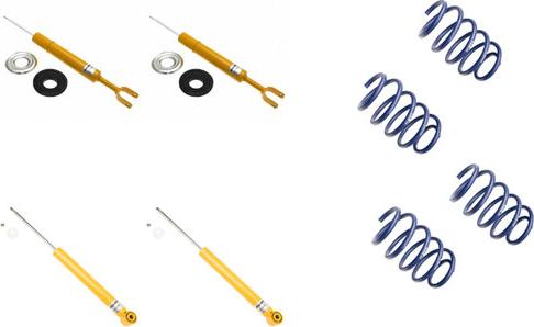 Koni SPORT Kit für Audi | A4 | A4 (B6/B7, 8E) Limousine | Bj. 11.00-07 | 35/35 | 1140-3692