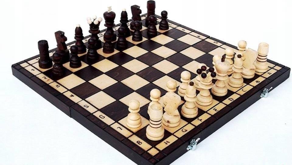 ABINO NT Klassisches Schachspiel Aus Holz 31Cm 2847