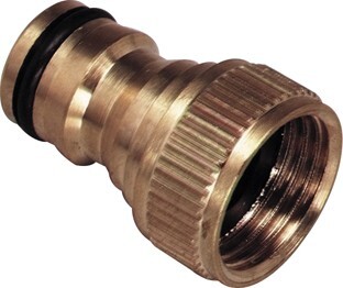 Puteus Hahnanschlussstück mit IG MS-Stecksystem 3/4'' : 3/4 Zoll Anschluss: 3/4 Zoll 621638