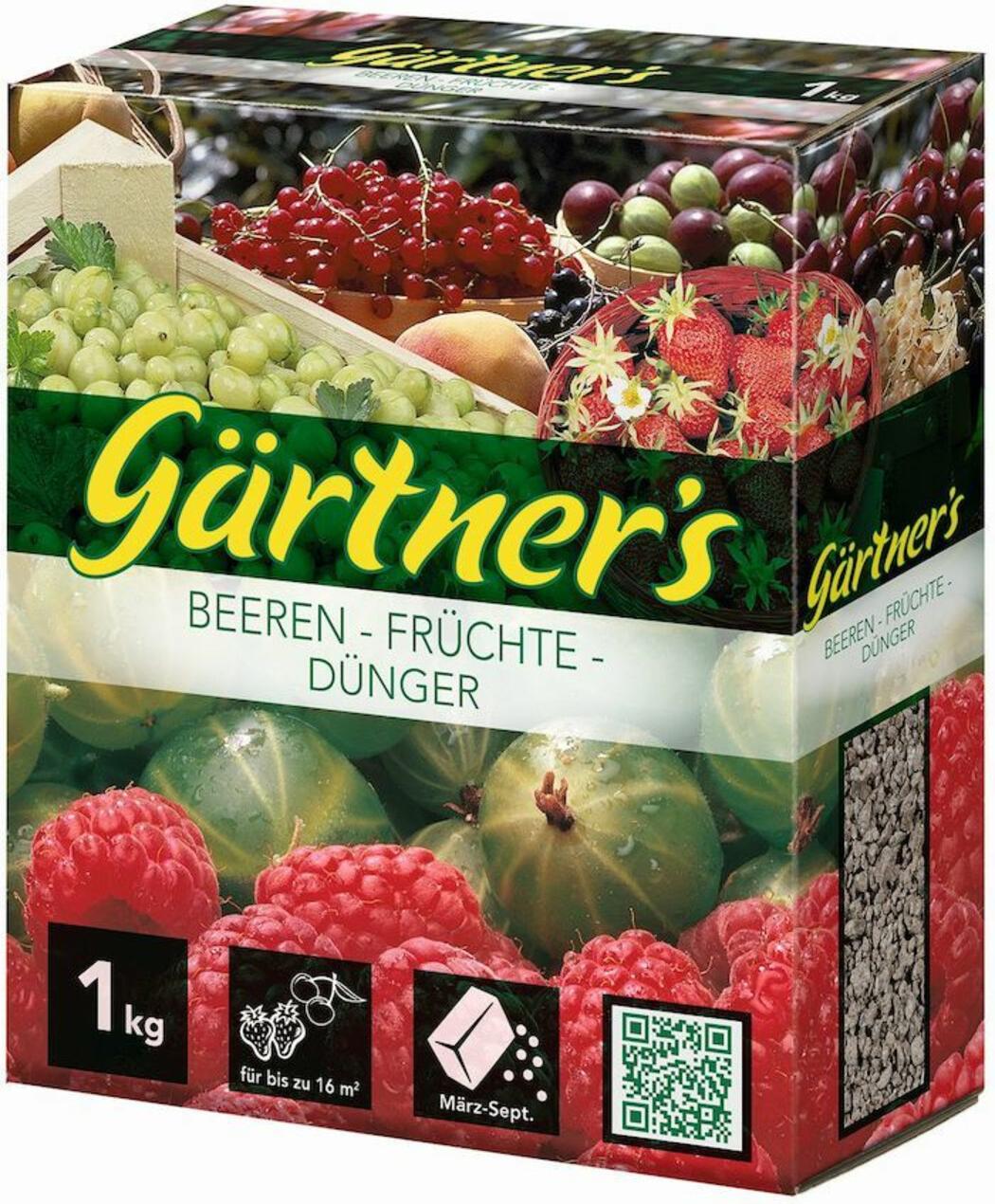 gpi Gärtner´s Spezialkulturen Beeren-Früchte-Dünger 1 kg 12385