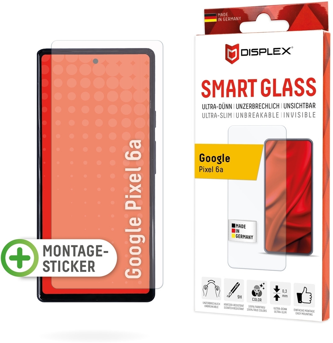 DISPLEX Smart Glass Google Pixel 6a