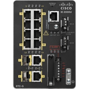 Cisco Switch/IE 8 10/100 2 T/SFP base IE-2000-8TC-G-B
