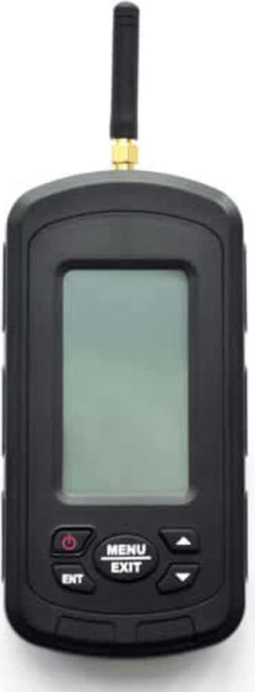 rybársky vyhľadávač vidaXL Black