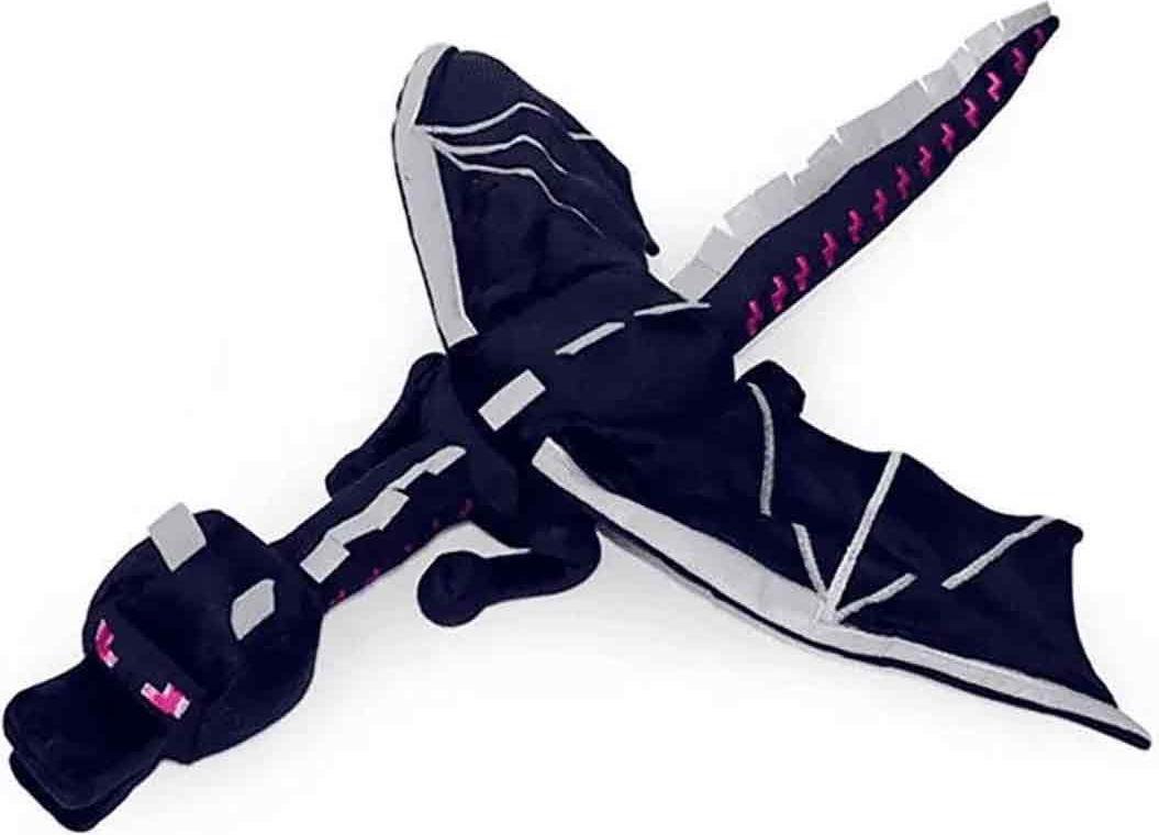 Crrynuo Enderdrache, schwarzer Drache, Plüschtier – Dünner Faden, Enderdrache-Plüschtier, Weihnachtsgeschenk für Kinder, 60 cm KAU-LR-UN-CPK-20260127-114