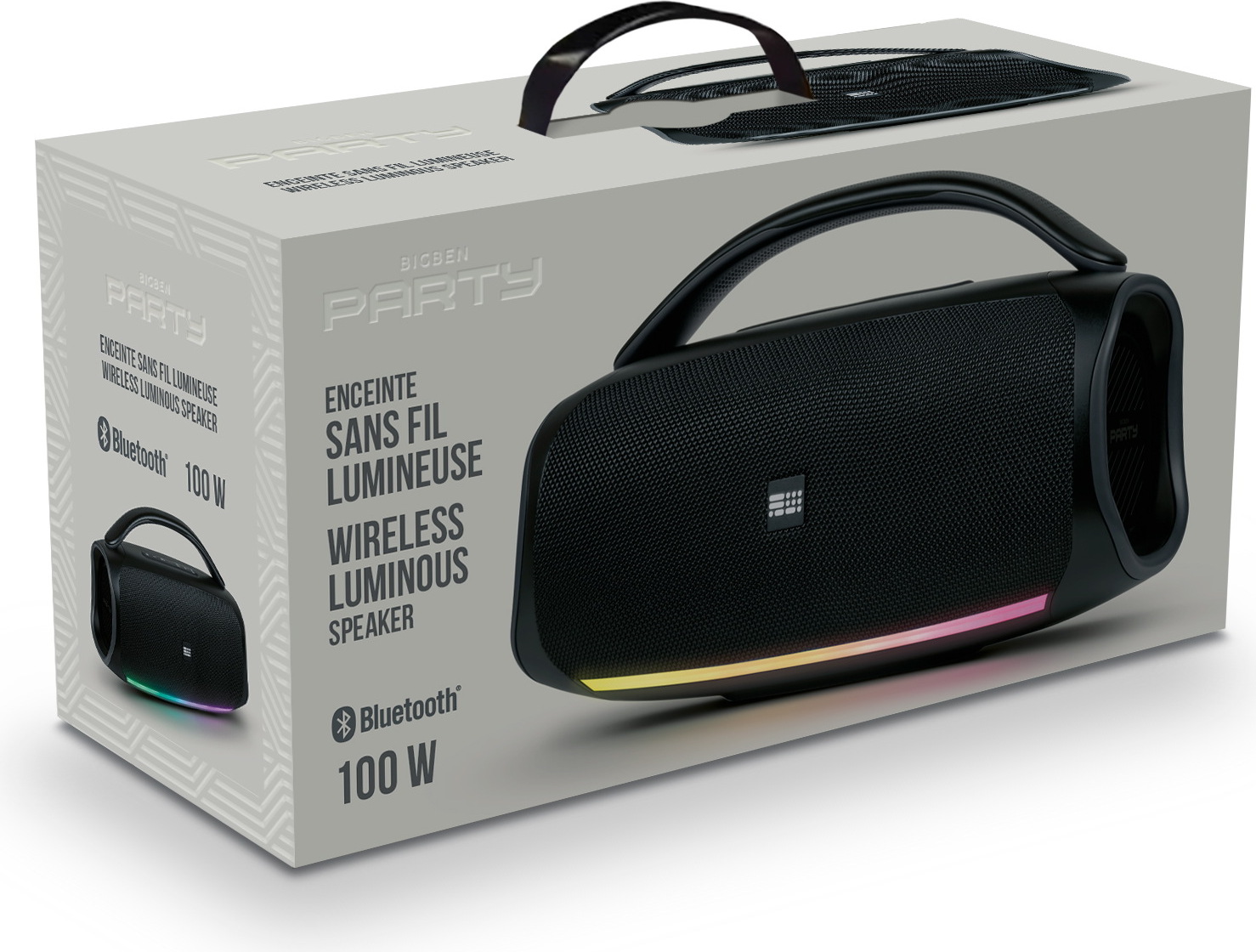 Bigben Bluetooth prenosný reproduktor Party Mainstream 4 disco light AU389197