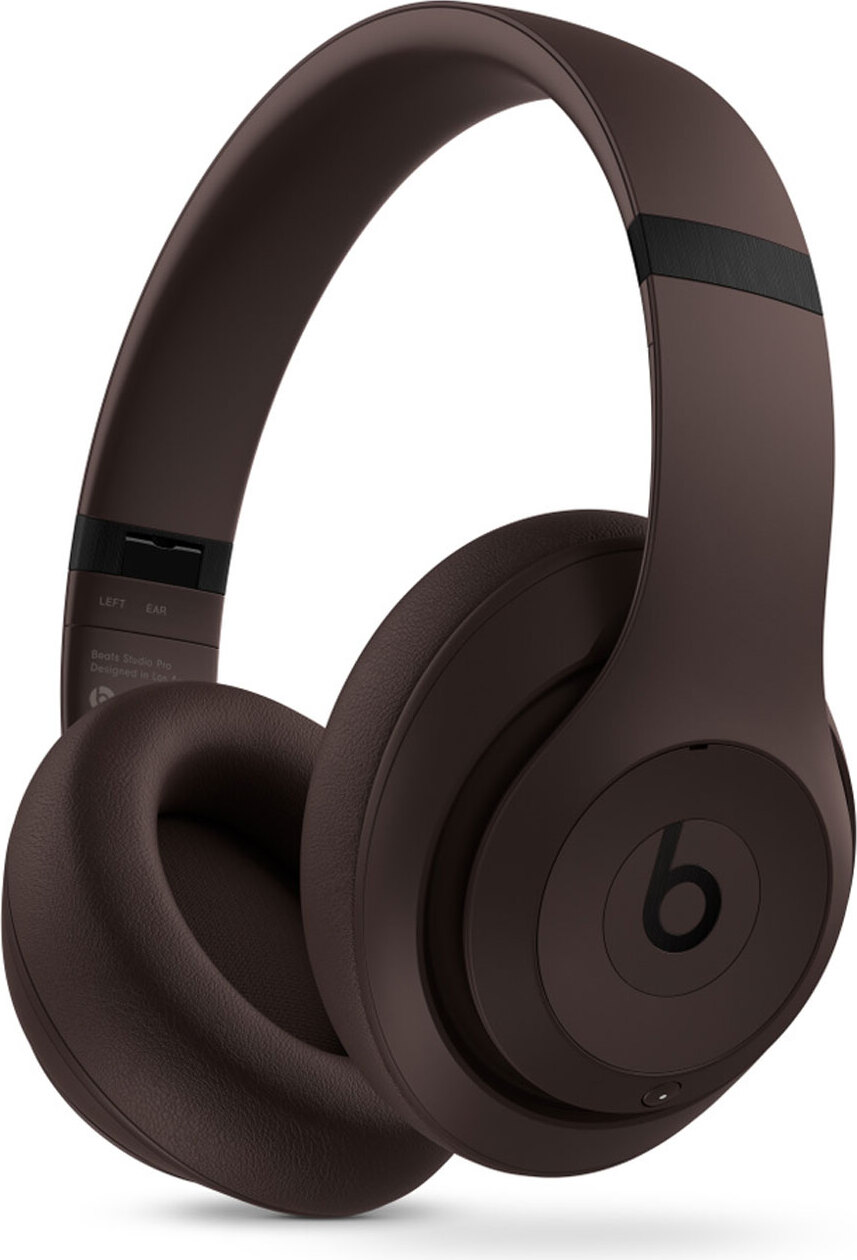 Beats Studio Pro – Komplett Kabellose Bluetooth Noise Cancelling Kopfhörer – Personalisiertes 3D Audio, USB-C verlustfreies Audio, Apple & Android Kompatibilität - Espresso MQTT3ZM/A