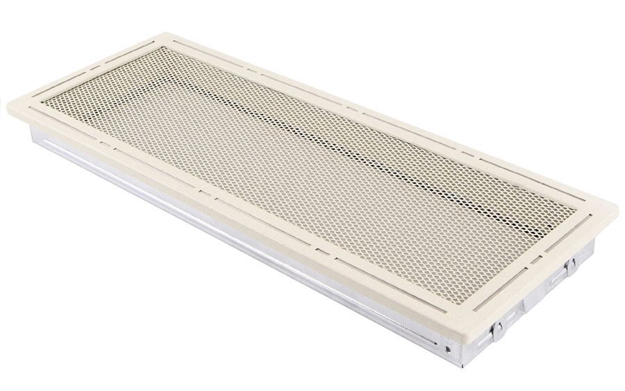 Krbový rošt 16x45 cm, PREMIUM TREND krémový brokát