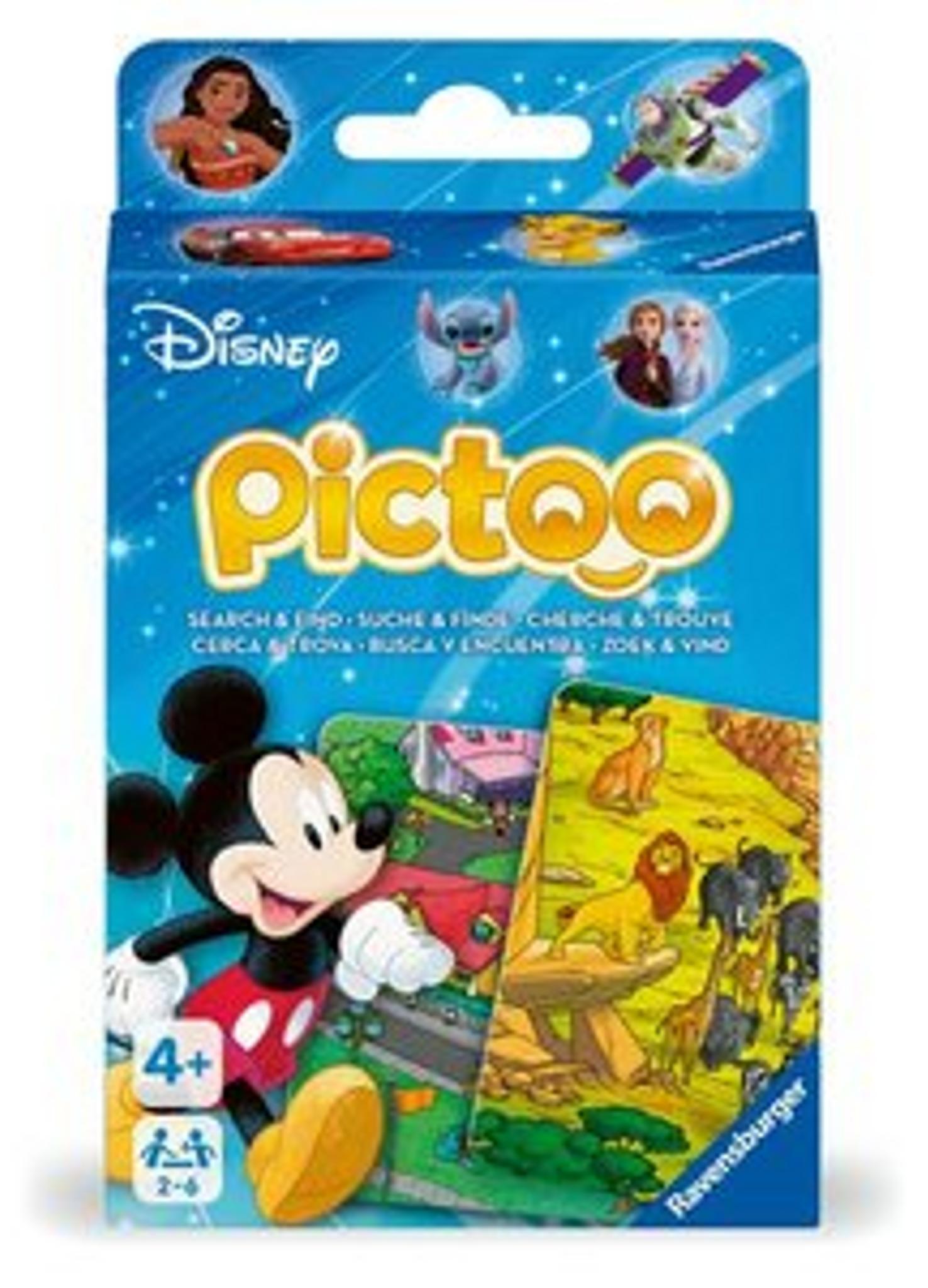 Ravensburger Pictoo Disney - Kartenspiel ab 4 Jahre 23478