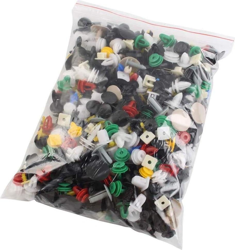 Markenlos Bumper Retainer Clips - Universelle Gemischte Auto-Befestigungen - Bumper-Türpaneel-Liner-Clips Retainer (1)